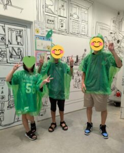 お茶ツアーズに参加する子供たち