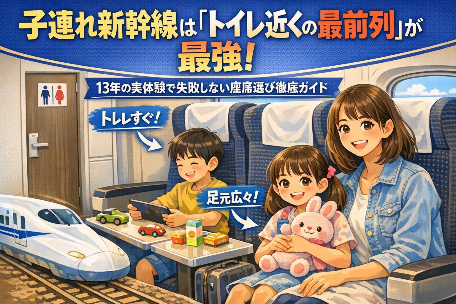 新幹線の座席選び