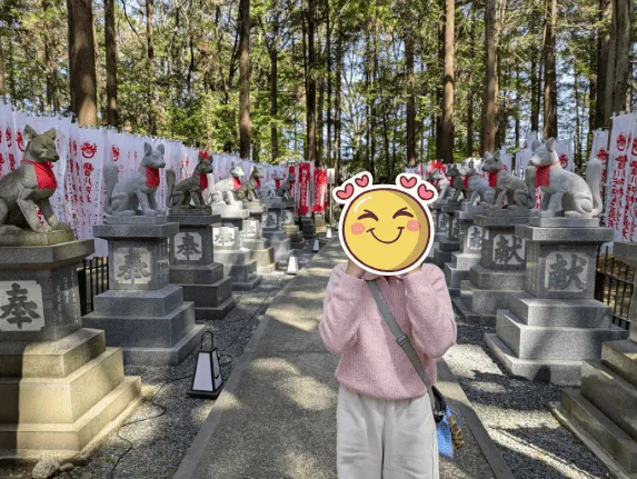 豊川稲荷　千本のぼり