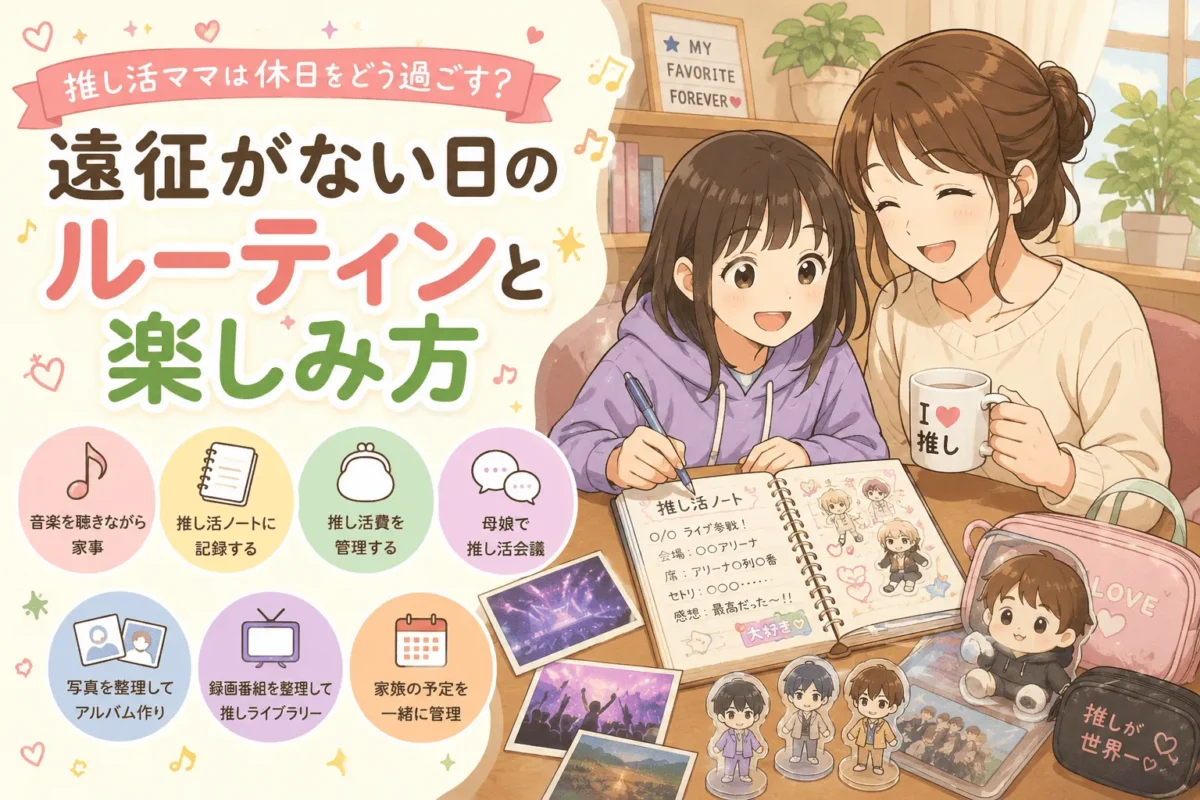 遠征がない日のルーティンと楽しみ方記事のイメージ画像